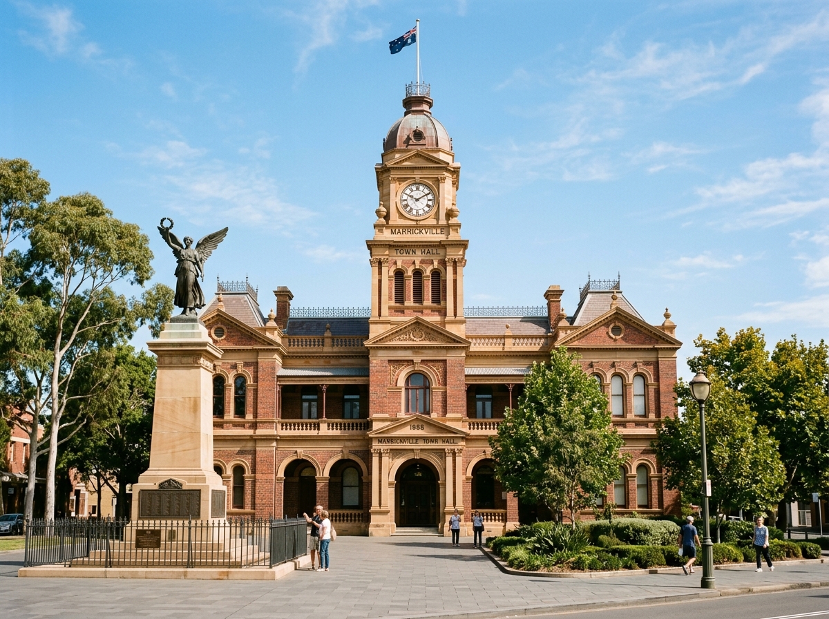 Marrickville Town Hall & Winged Victory